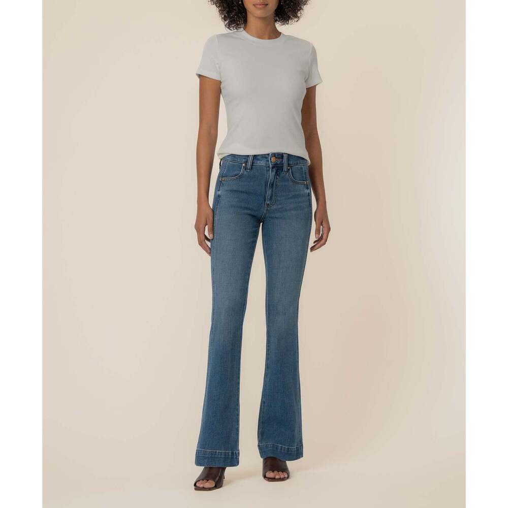 Kut from the Kloth Natalie High Rise Bootcut, Petite Size 10P10P / Alliance W/Me